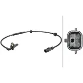 Hella Sensor Raddrehzahl 2-polig aktiv 620 mm Kabel für u.a. RENAULT MODUS