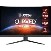 MSI G32C4X - 80 cm (31.5") - 1920 x 1080 Pixel - Full HD - 1 ms - Schwarz