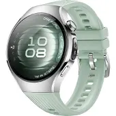 Huawei Watch 5 (42mm), Fluorelastomer Light Green strap, Metal body, Soc-L19F