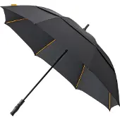 Falcone Luxury Golf Umbrella - Glasfiber Ribs - 130 cm - Black