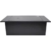 Yale Bodentresor Y-FLS0000 Zugang mit Schlüssel Schwarz, 4.3 L, 2 Schlüssel