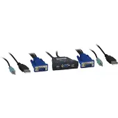 Inter-Tech KVM Kabel-Switch KVM-LS-21JA
