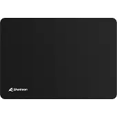 Sharkoon 1337 V2 Gaming Mat M, Schwarz, Einfarbig, Anti-Rutsch-Basis, Gaming-Mauspad