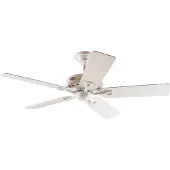 Hunter Savoy WE Loftsventilator (Ø) 132 cm Vingefarve: Hvid, Eg Chassisfarve: Hvid