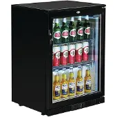 Polar Barkühlschrank Serie G mit 138 Liter - abschließbare Klapptür, Umluftkühlung & LED