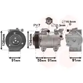 VAN WEZEL Klimakompressor 1300K344