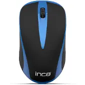 Inca IWM-221RSMV, Optisch, RF Wireless, 1600 DPI, Schwarz, Blau