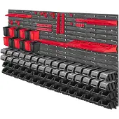 Kadax Toolboard Wall 156x78cm 97 Stück Werkstatt Garage Container