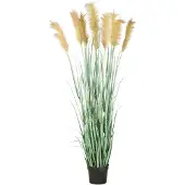 Creativ Green Kunstgras "Grasbusch Cortaderia" in opulenter Größe