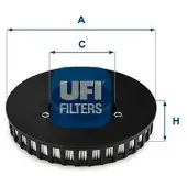Ufi Luftfilter 27.A10.00