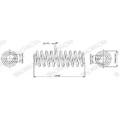 Monroe Fahrwerksfeder SPRINGS SP4540