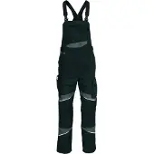 Kuebler Kübler Activiq Cotton+ Latzhose Schwarz/Anthrazit 27