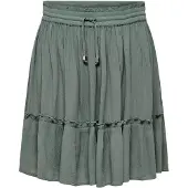 ONLY Minirock "ONLIBIZA LIFE SHORT SKIRT WVN NOOS" mit Volant