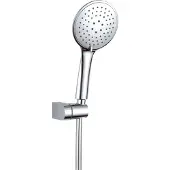 Luzzo Flat Duschset bestehend aus Duschkopf mit Schlauch - Chrom