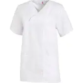 Leiber Schlupfkasack, kurzarm, unisex, weiß 08/769/01-lll , Größe: III (Damen 46/48 = XL, Herren 52/54 = L)