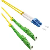 Roline LWL-Kabel duplex 9/125µm OS2, LSH APC / LC UPC, LSOH, gelb, 7,5 m