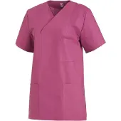 Leiber Schlupfkasack, kurzarm, unisex, brombeer 08/769/19-lll , Größe: III (Damen 46/48 = XL, Herren 52/54 = L)