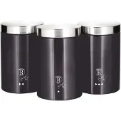 Berlinger Haus Lebensmittelbox, 3er-Set Carbon PRO Line BH-6718