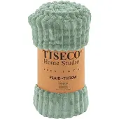 Tiseco Tagesdecke Home Studio Ribble Sage-130 x 160 cm
