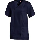 Leiber Schlupfkasack, kurzarm, unisex, marine 08/769/04-lV , Größe: IV (Damen 50/52 = XXL, Herren 56/58 = XL)