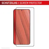 Displex Bildschirmschutzfolie Real Glass Full Cover für das Samsung Galaxy S25 Edge