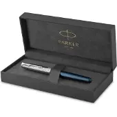 Parker Füller Sonnet Premium Metal & C.C. 18K sw F