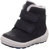 Superfit Klettstiefel "GROOVY 2.0, WMS: mittel" Snowboots mit Schurwolle, Größenschablone zum Download