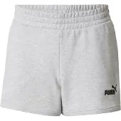 Puma ESS Small No. 1 Logo 4'' Shorts TR - grau, Größe:M