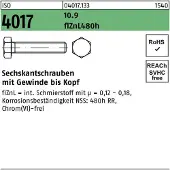 Bufab Sechskantschraube ISO 4017 VG M 10 x 55 10.9 zinklamellenbesch.
