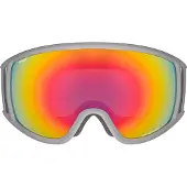 Uvex Skibrille Topic FM Unisex Rhino Matt / Rainbow Rose