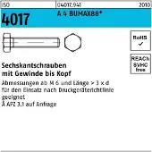 Bufab Sechskantschraube ISO 4017 VG M 16 x 45 A 4 BUMAX88