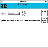 F. REYHER Nchfg. GmbH & Co. KG Zylinderschraube DIN 912 m.Innensechskant M 30 x 130 A 4 (- 70)