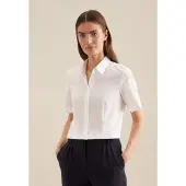 Seidensticker Hemdbluse 1/2 Kragen Uni