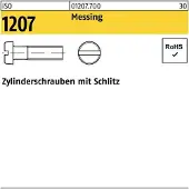 F. REYHER Nchfg. GmbH & Co. KG Zylinderschraube ISO 1207 m.Schlitz M 3,5 x 16 Messing
