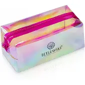 Betlewski BKP-04 rote rechteckige Hologramm-Kosmetiktasche