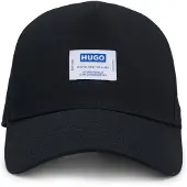 HUGO Herren Merk Kappe Schwarz