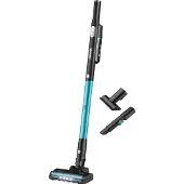 Concept VP4500 Cordless Upright Vacuum Cleaner de Direct Air 180 W, 2 Levels de Power, Battery Powered 14.8 V 2200 mAh