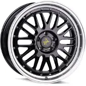 KESKIN 19 Zoll KESKIN KT22 5x120 ET35 Alufelgen BLACK LIP POLISH