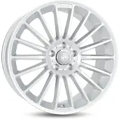 KESKIN KT15 Speed silver painted 7x17 ET40 - LK5/114.3 ML72.6 Felge Alu