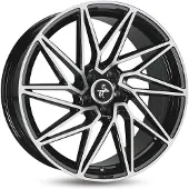 KESKIN 19 Zoll KT20 5x112 ET45 Alufelgen BLACK FRONT POLISH