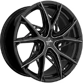 KESKIN 19 Zoll Alufelge KT24 19"x8.50" 5x112 PCD ET30 66.6mm Felge Schwarz