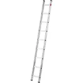 Hailo Anlegeleiter "S60 ProfiStep uno", Aluminium-Anlegeleiter 9 Sprossen
