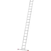 Hailo Anlegeleiter "S60 ProfiStep uno", Aluminium-Anlegeleiter 18 Sprossen