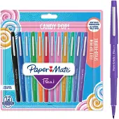 Paper Mate - Flair Filzstifte - Candy POP Farben - 12 Stück