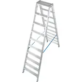 Krause Alu-Stufendoppelleiter, 20 Stufen