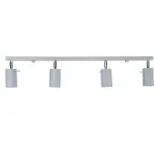 Licht-Erlebnisse Großer Deckenstrahler ETNA 80 cm lang 4x GU10 vielseitig Metall Deckenlampe Wohnzimmer Arbeitszimmer