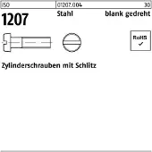 F. REYHER Nchfg. GmbH & Co. KG Zylinderschraube ISO 1207 m.Schlitz M 1,4 x 6 Stahl blank gedreht