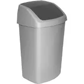 Shimano Schwingdeckeleimer 25 Ltr. silber/anth