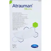 Atrauman Silicone steril 5x7 cm Kompressen 10 St