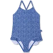 Swim Essentials Badeanzug Mädchen 98/104 Blue Leopard